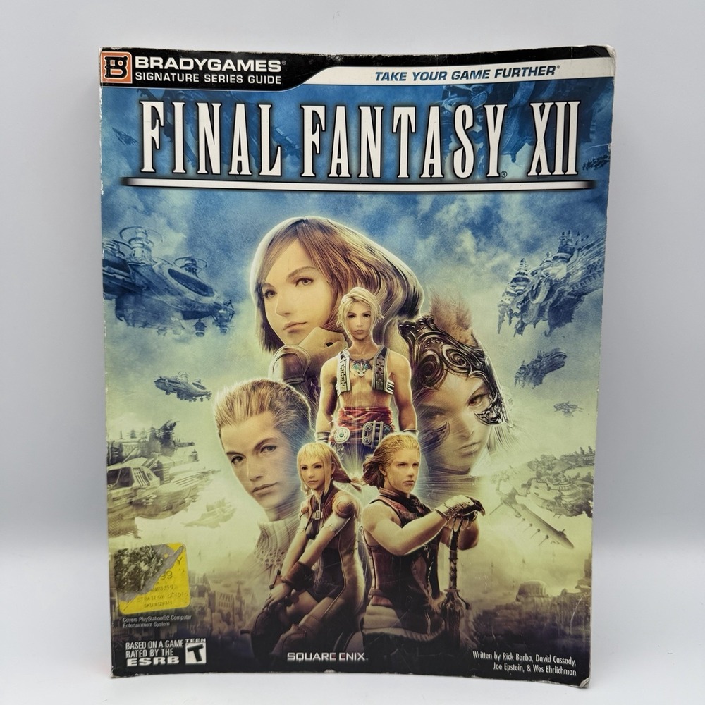 Final Fantasy XII Signature Series Guide BradyGames Square Enix 2006